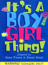 It's a Boy Girl Thing (eBook)